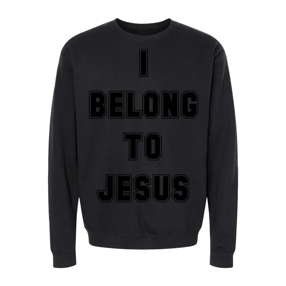 Sudadera Cristiana Católica I Belong To Jesus