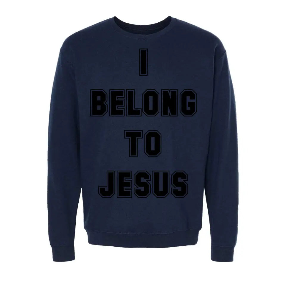 Sudadera Cristiana Católica I Belong To Jesus