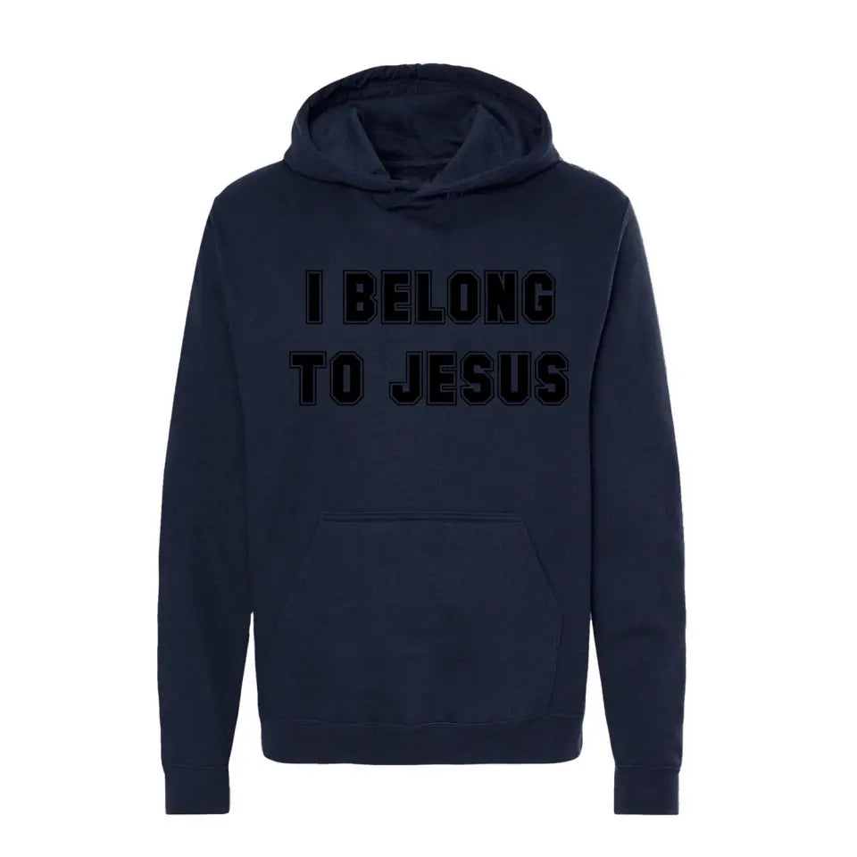 Sudadera Cristiana Católica I Belong To Jesus