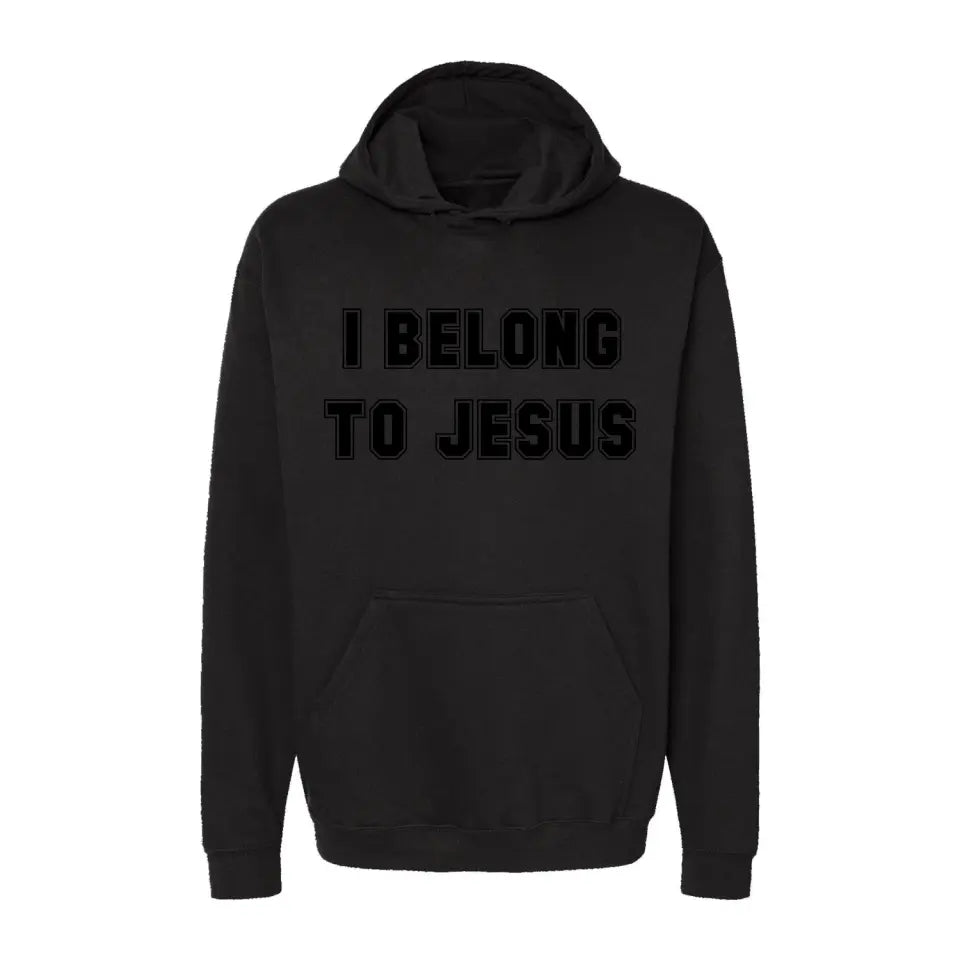 Sudadera Cristiana Católica I Belong To Jesus