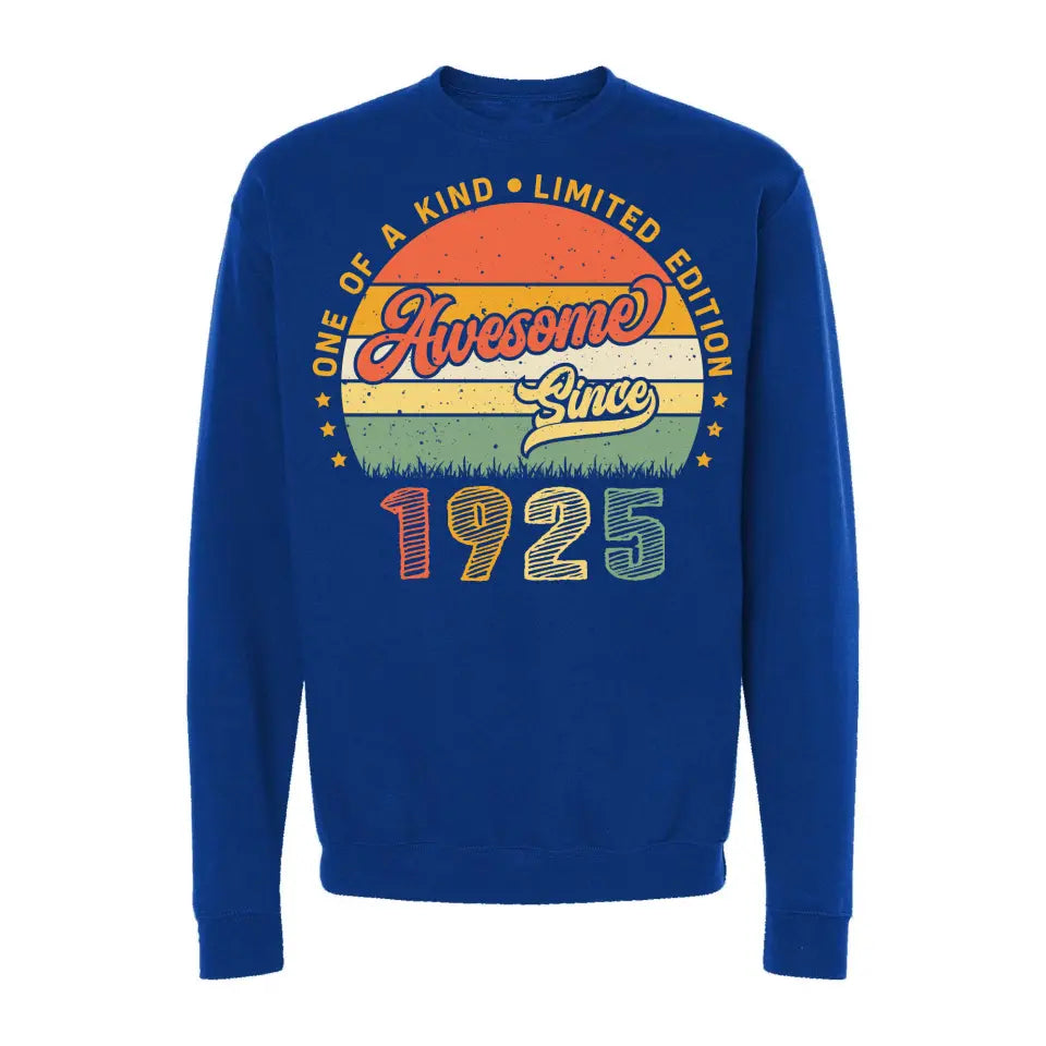 Sudadera Personalizada de Cumpleaños Awesome Since One of a kind Limited Edition