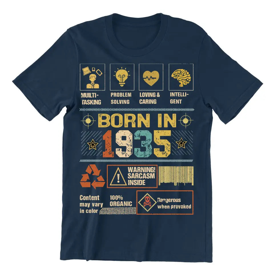 Playera de Cumpleaños Multitasking Problem Solving Dangerous
