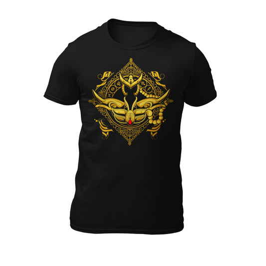 Playera Caballeros del Zodiaco Busto Armadura Dorada Escorpión