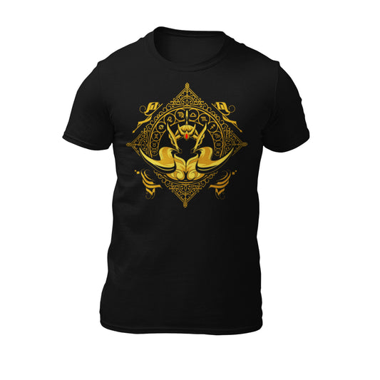 Playera Caballeros del Zodiaco Busto Armadura Dorada Aries