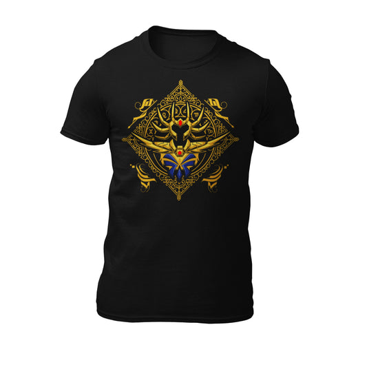 Playera Caballeros del Zodiaco Busto Armadura Dorada Cancer