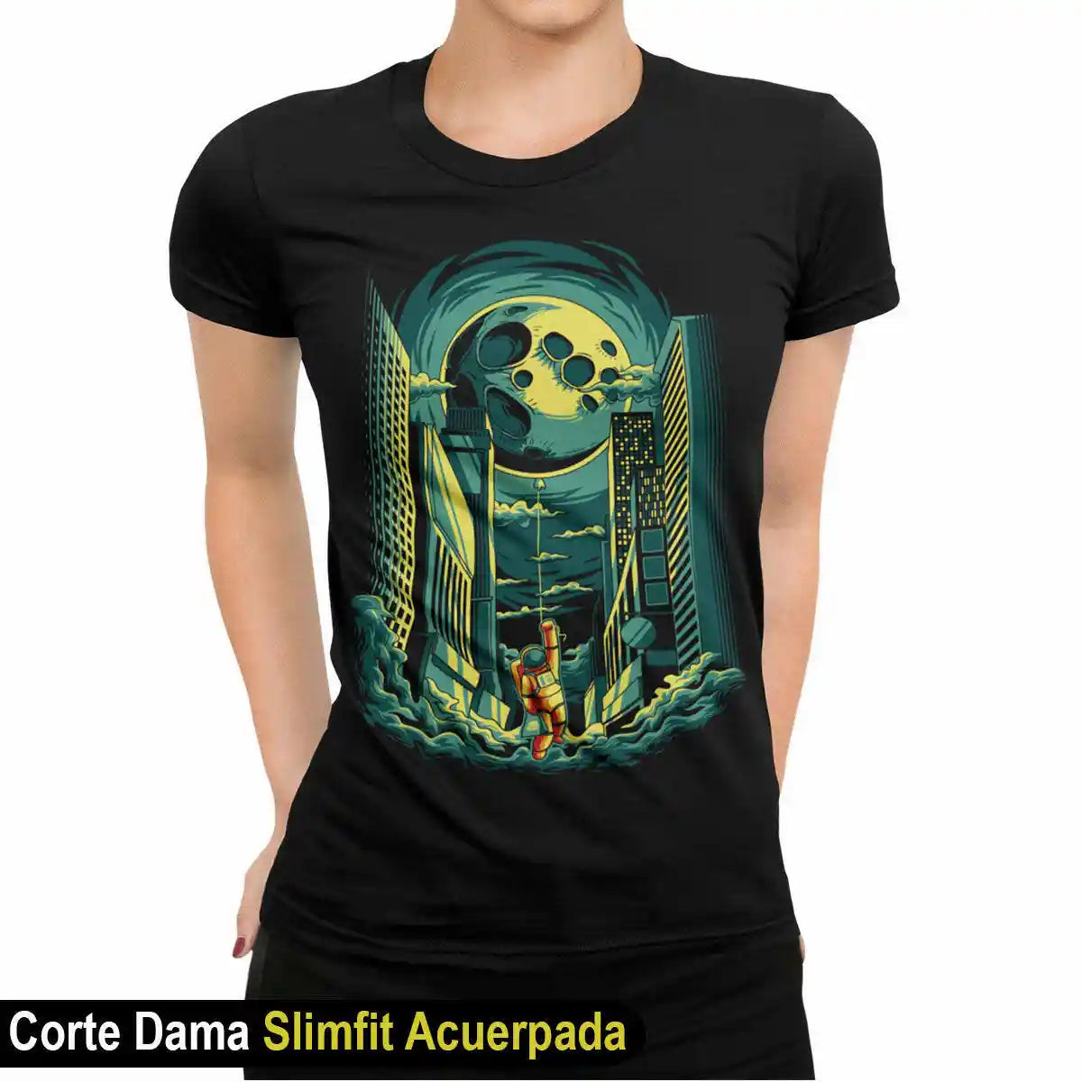 playera de astronauta