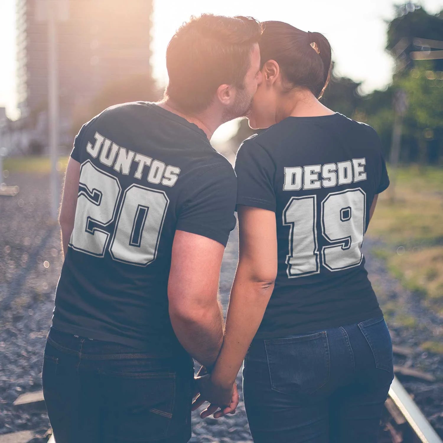 playera san valentin juntos desde