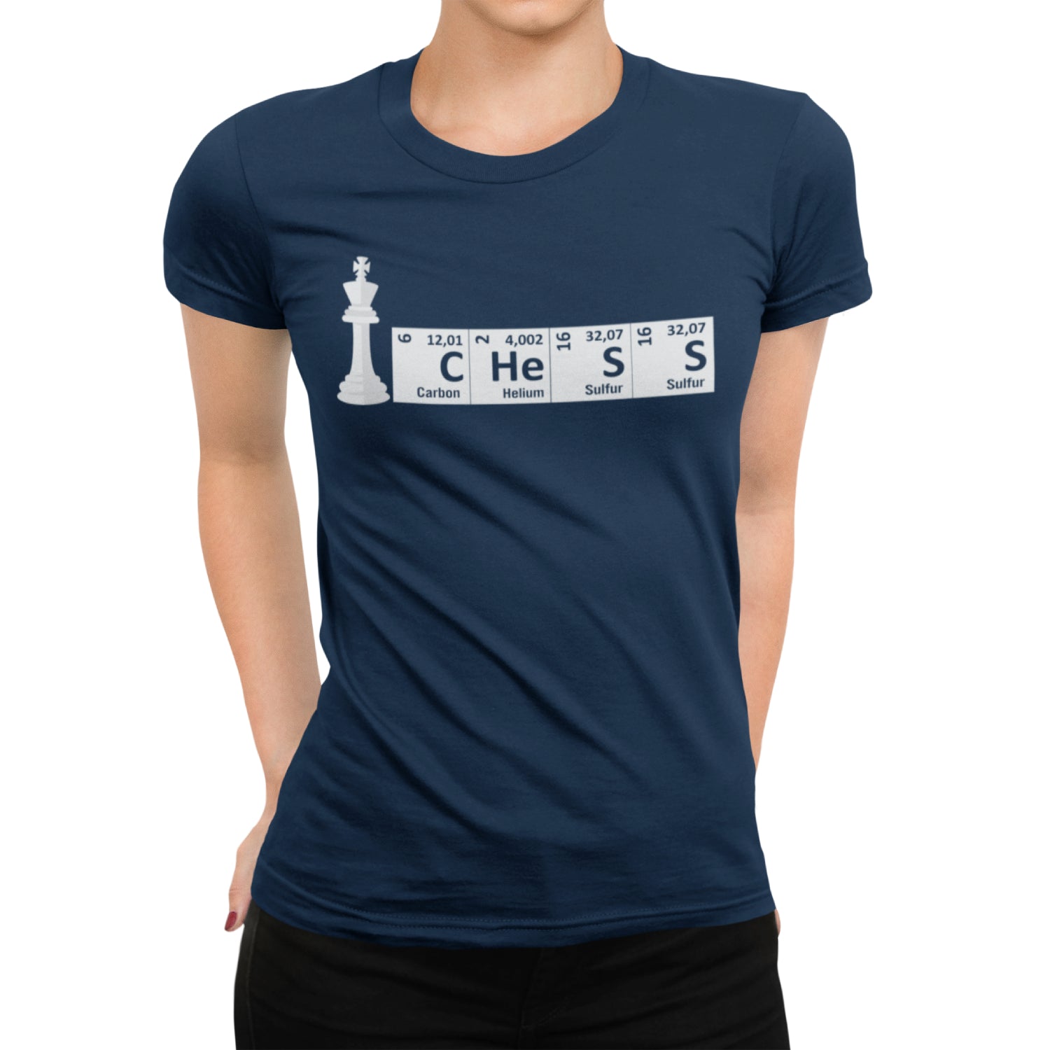 Playera de Ajedrez Periodic Table Chess Tabla Periódica – MERCH55