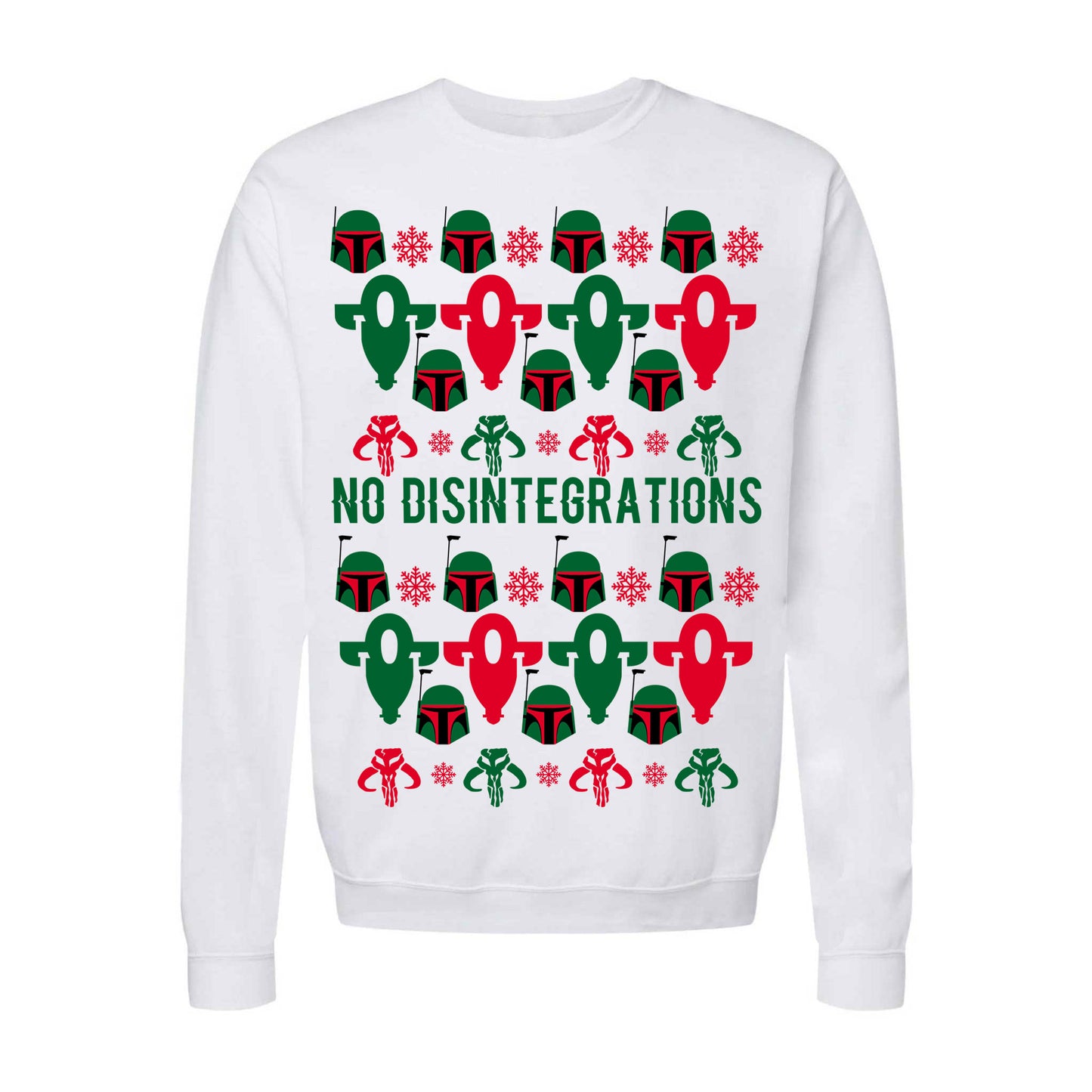 Sudadera Navideña Guerrero Mercenario No Disintegrations