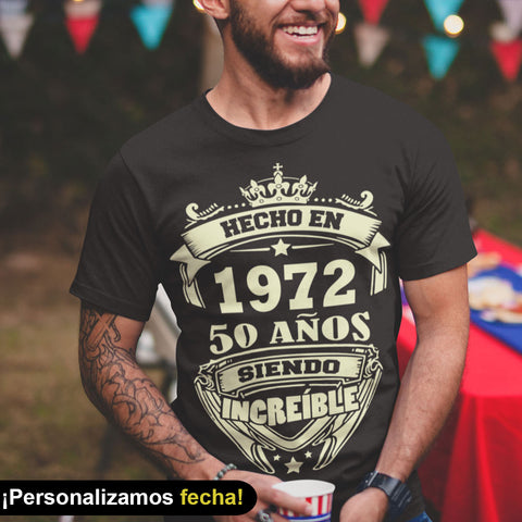 Playera Hecho en Años Corona