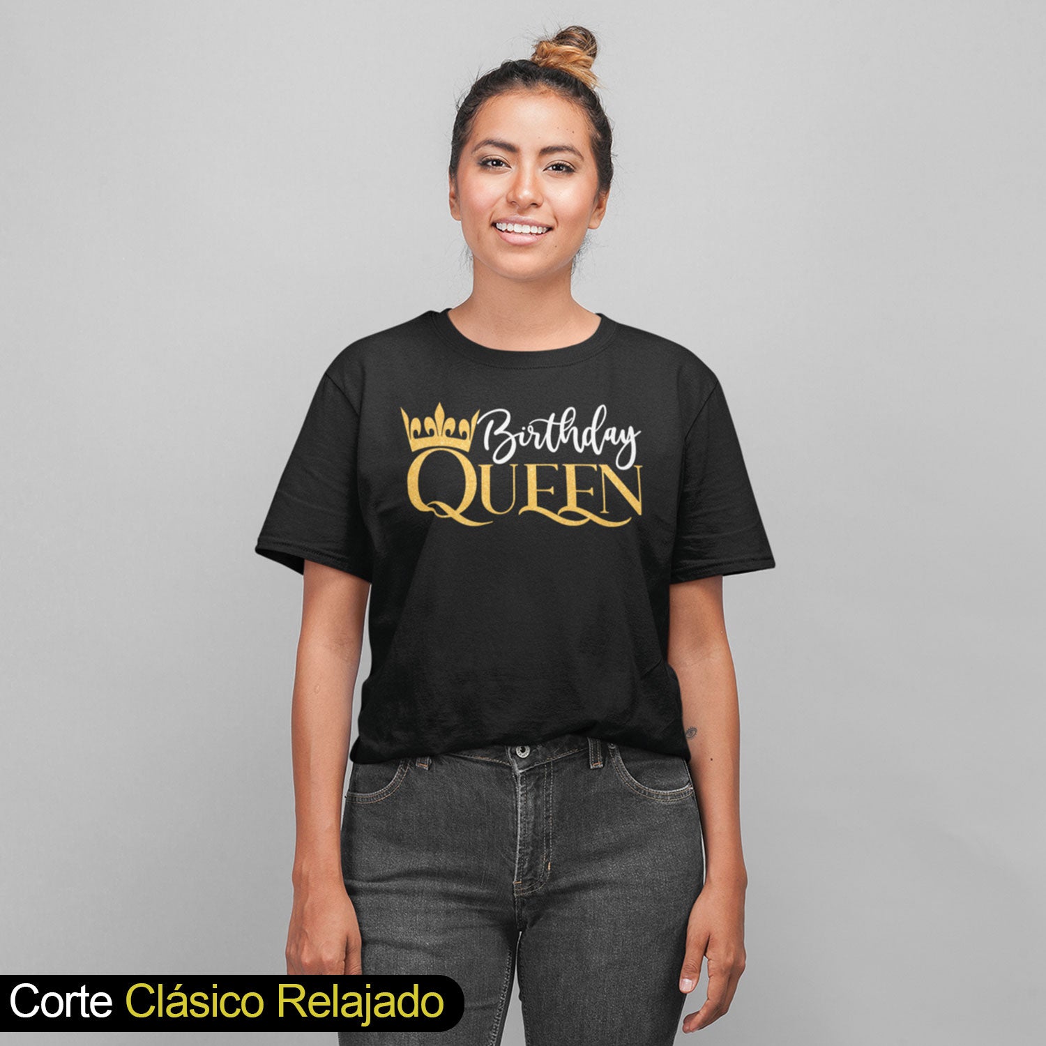 Playera Personalizada de Cumpleaños Birthday Queen Birthday Squad