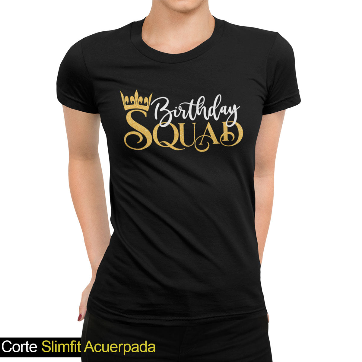 Playera-de-Cumpleaños-Birthday-Queen-Birthday-Squad
