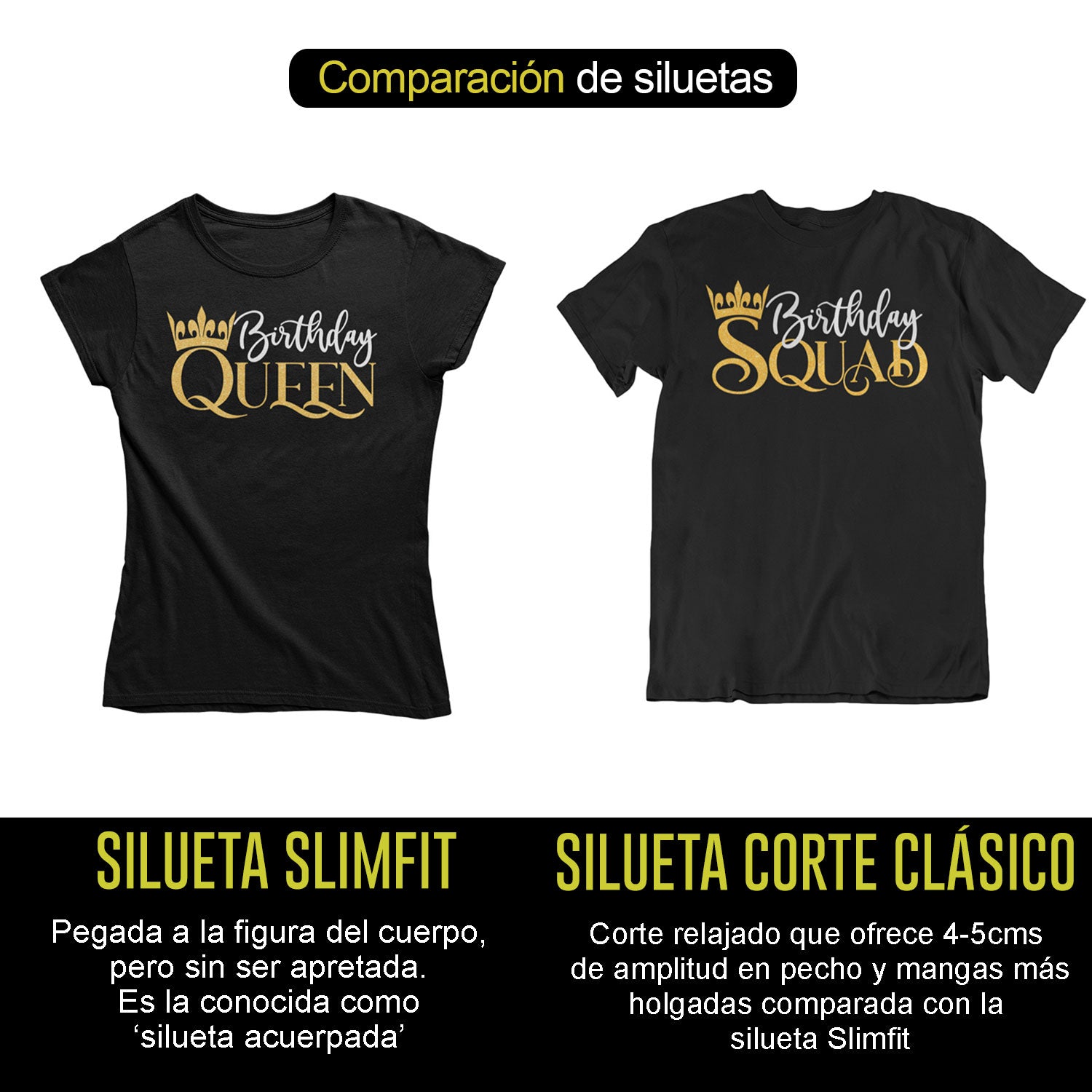 Playeras Personalizadas de Cumpleaños Birthday Quuen Birthday Squad