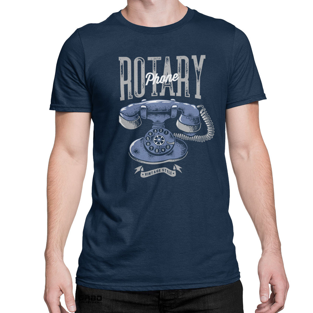 Playera Rotatory Phone Vintage Style