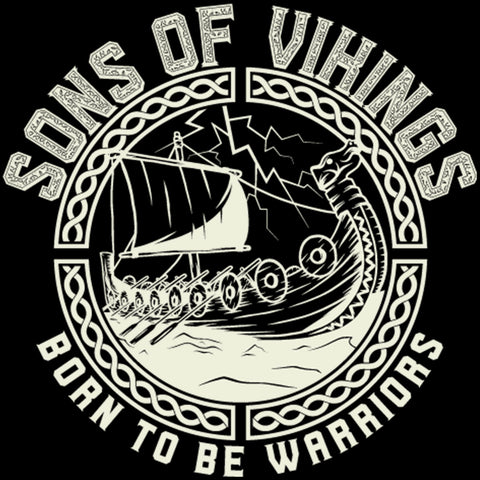 Playera Vikingos Cultura Nórdica Sons Of Vikings